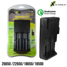 Carregador de Baterias FX-C09 X-Cell